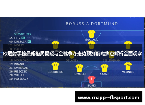 欧冠射手榜最新格局揭晓与金靴争夺走势预测前瞻焦点解析全面观察 欧冠射手榜最新格局揭晓与金靴争夺走势预测前瞻焦点解析全面观察